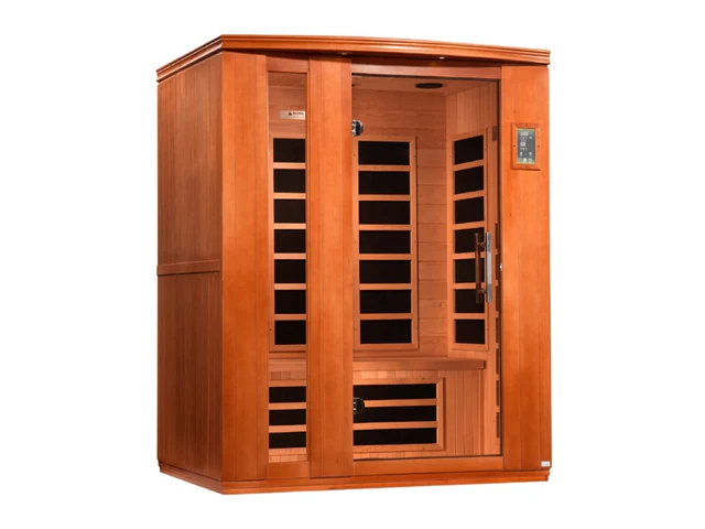 Dynamic Saunas Lugano 3-Person Low-EMF Far Infrared Sauna (120V/20A)