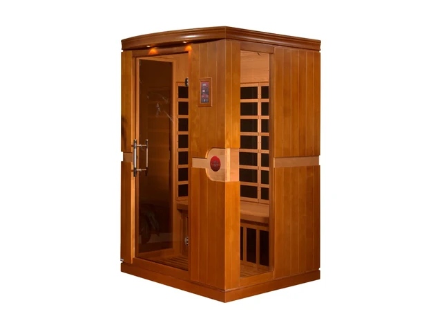 Dynamic Saunas Venice 2-Person Low-EMF Far Infrared Sauna (120V/15A Plug-In)